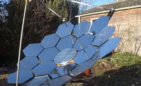 JAMES WEBB: Gerador solar caseiro lembra uma versão do telescópio 