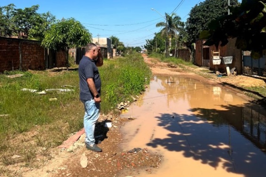 JOEL DA ENFERMAGEM: Vereador fiscaliza condições de vias públicas e leva demandas ao poder executivo