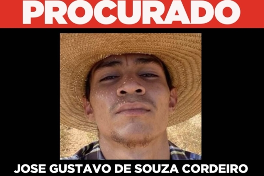 PROCURA-SE: Polícia Civil busca por foragido José Gustavo de Souza Cordeiro