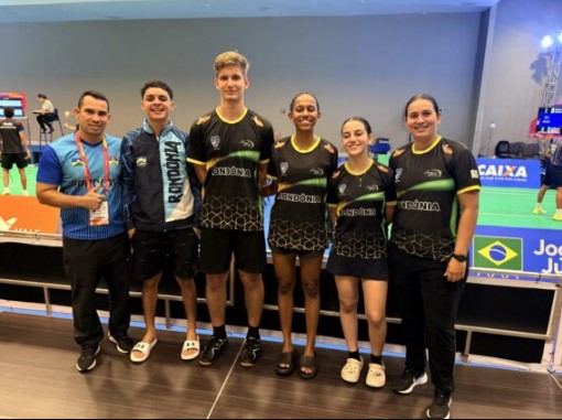 JOGOS DA JUVENTUDE: RO conquista medalha de ouro, prata e bronze no badminton