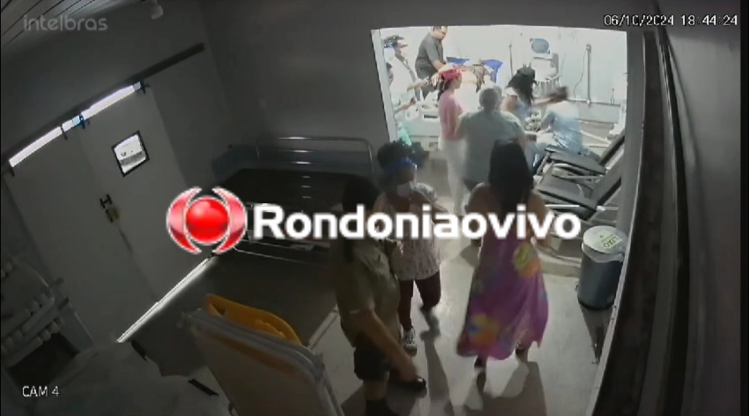 ANA ADELAIDE: Vídeo mostra médica e vigilante sendo agredidos em policlínica 