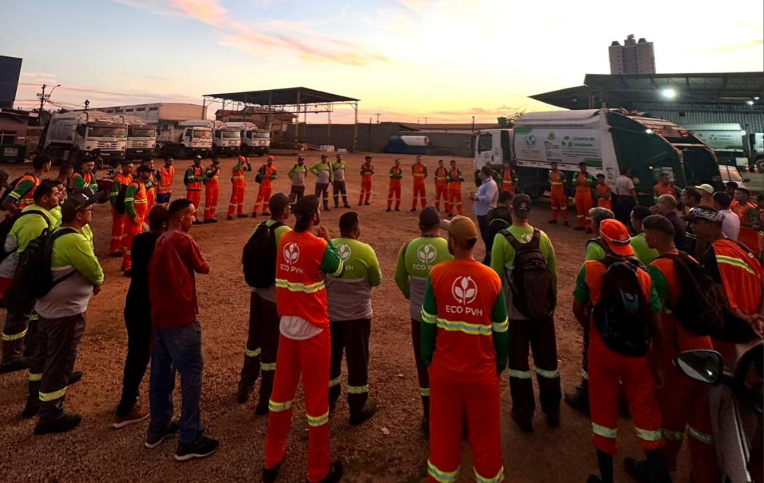 COLETA DE LIXO: EcoPVH reforça equipes e amplia operação para garantir normalização total