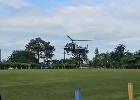 VÍDEO: Operação com helicóptero prende homem no Baixo Madeira