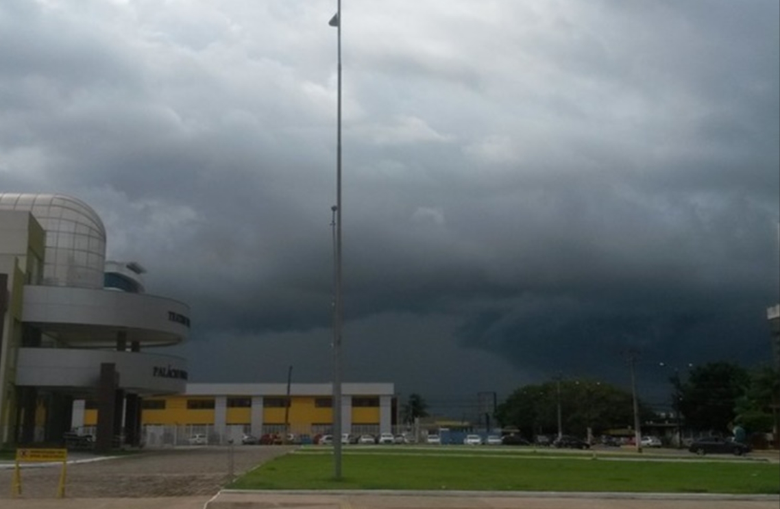 NUBLADÃO: Sábado será de calor e chuva rápida em Rondônia