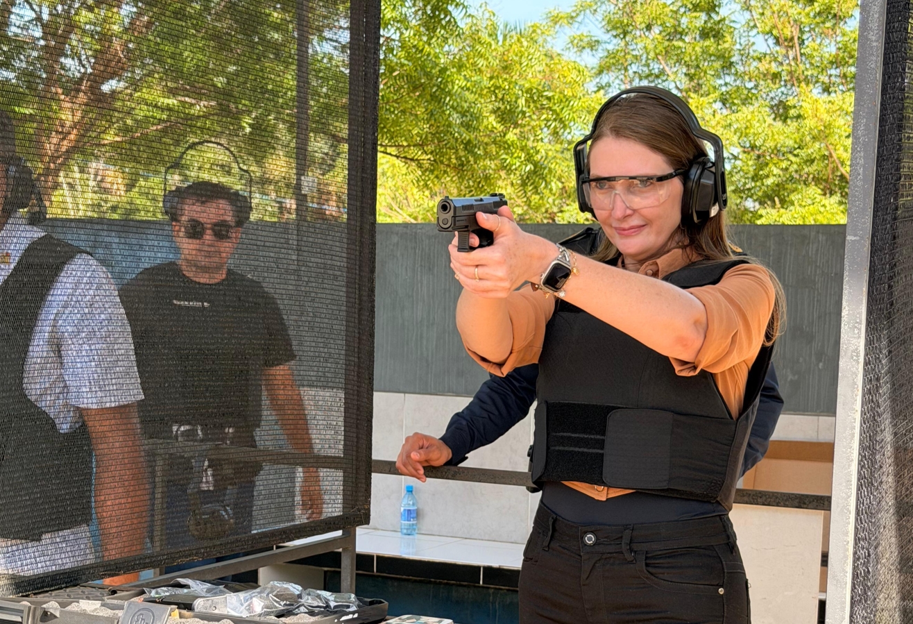 LEBRINHA: Deputada reforça segurança com entrega de armamentos na BR-429