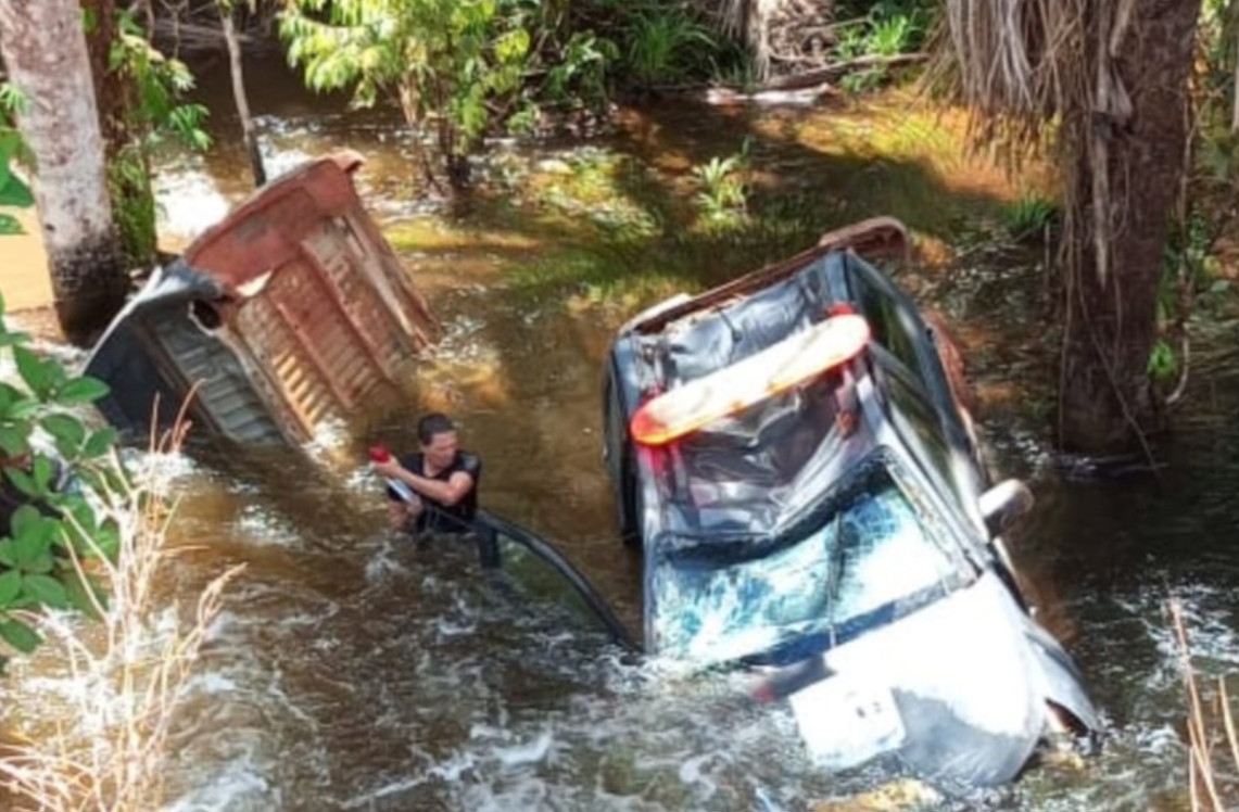 NA TRANSAMAZÔNICA: Subtenente da PM morre em acidente com viatura da Força Nacional