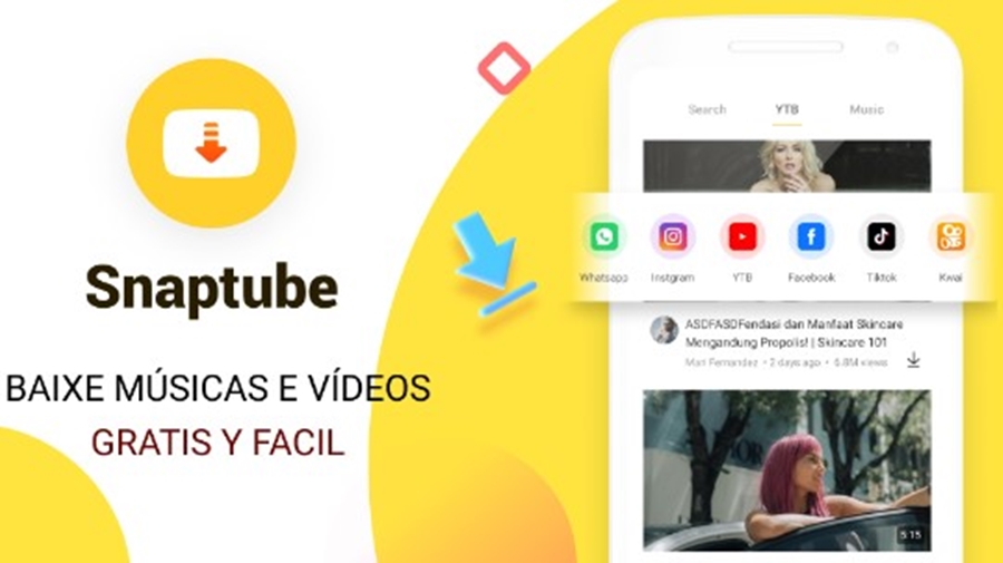 SNAPTUBE APK: Baixe músicas e vídeos ilimitados gratuitamente