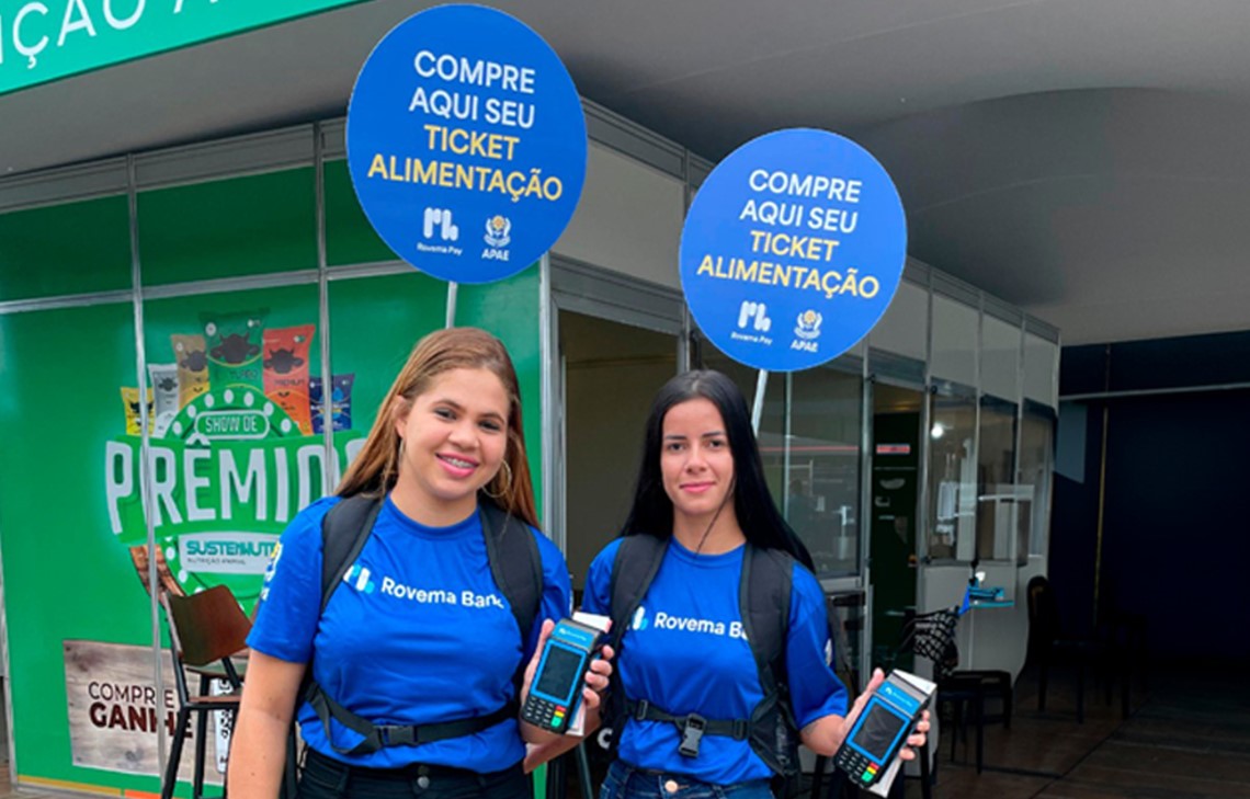 PARCERIA: Rovema Pay e Apae uniram-se na Rondônia Rural Show
