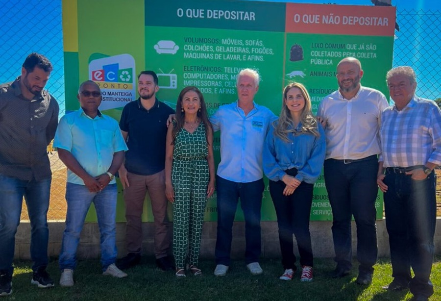 CONFÚCIO MOURA: Ecoponto Inaugurado em Ariquemes com Investimento de R$ 436 Mil