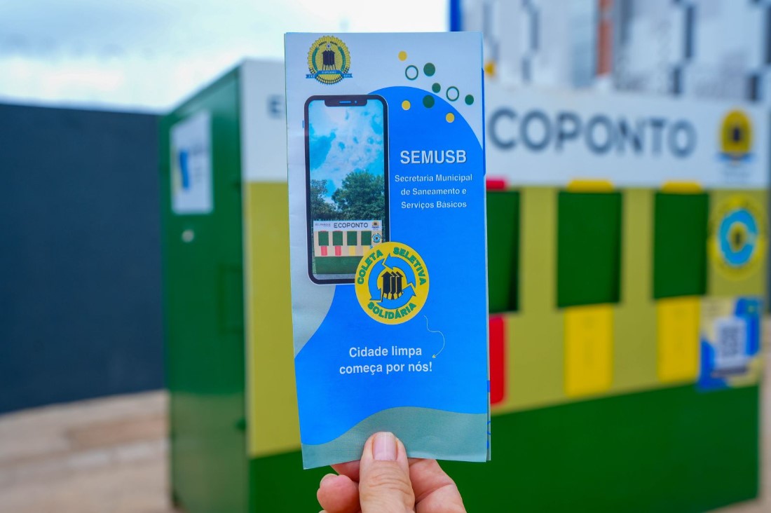 RECICLAGEM: Prefeitura segue com orientação do descarte correto do lixo com Ecopontos
