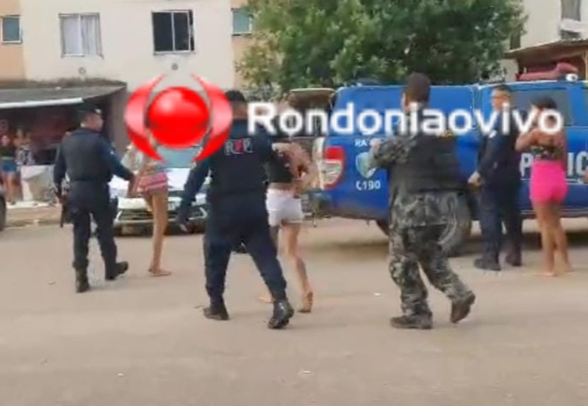 VÍDEO: Equipe do sargento Machado salva adolescente da morte e prende envolvidas