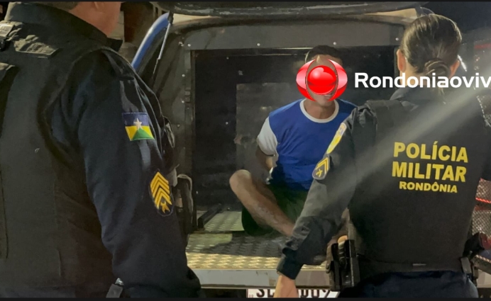 CHEGOU NA HORA: Mulher grita por socorro, vizinhos denunciam e marido agressor é preso 