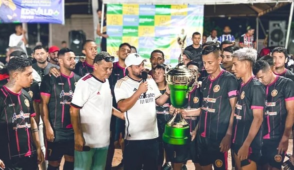 EDEVALDO NEVES: Deputado celebra sucesso da 1ª Copa de Futebol de Várzea em PVH