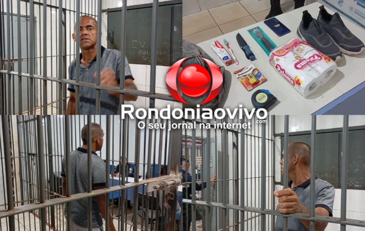 VÍDEO: Homem é preso após ser flagrado por morador dentro de residência