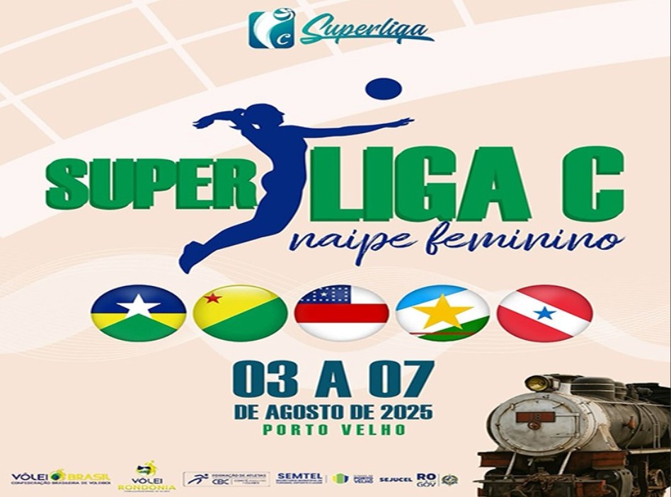 VOLEIBOL: Definido local da Superliga C, que acontecerá em Porto Velho