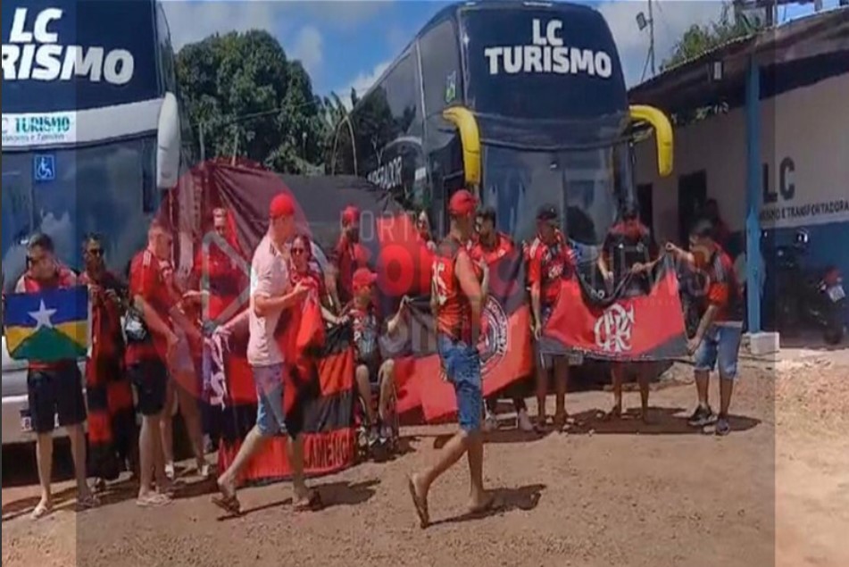PAIXÃO: Flamenguistas saem de Porto Velho para assistir final da Libertadores no Peru 