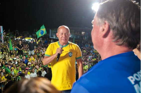 CHRISÓSTOMO: Deputado participa de evento com a presença de Bolsonaro