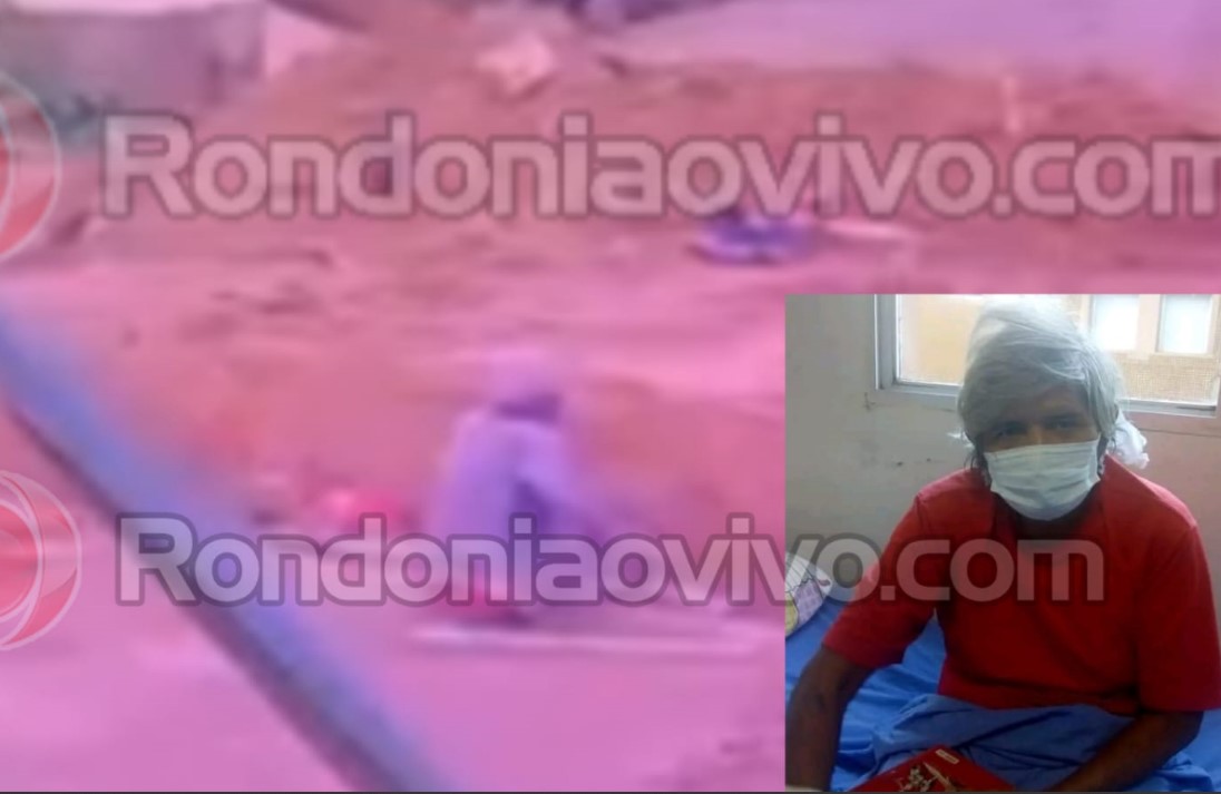 DESAPARECEU: Vídeo mostra homem entrando em vala na zona Leste 