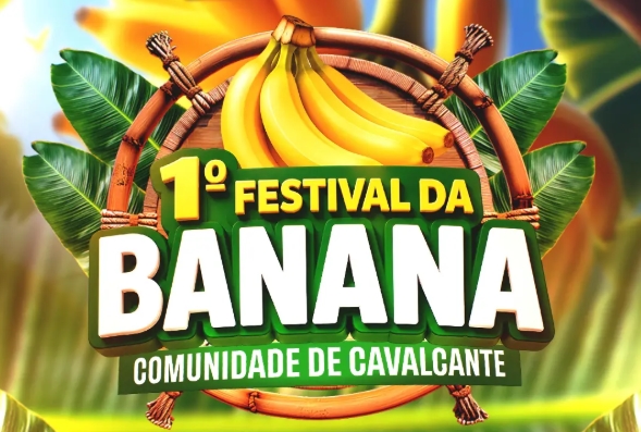 EVENTO: Cavalcante prepara 1º Festival da Banana para setembro