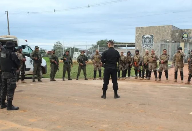 AÇÃO CONJUNTA: Polícia Penal realiza operação integrada em unidade penitenciária do Acre