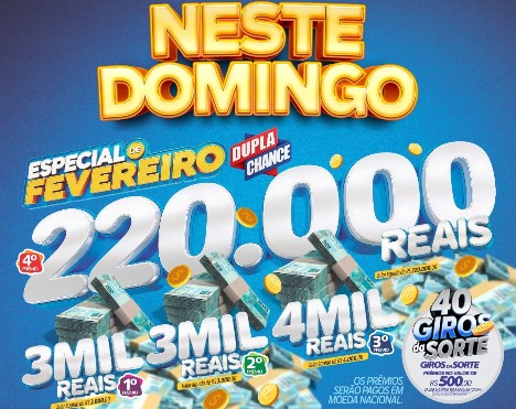 RONDONCAP: 220 mil reais no 4º prêmio e 40 giros da sorte