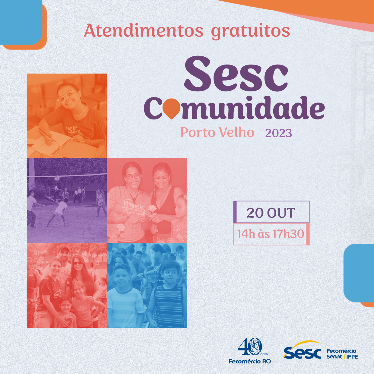 ‘SESC COMUNIDADE’: Ação de encerramento do projeto de 2023 acontece na próxima sexta-feira