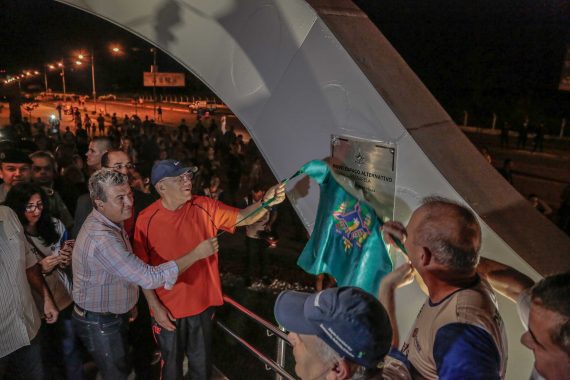 Inaugurada passarela do Espaço Alternativo em Porto Velho