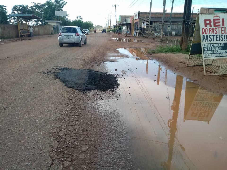 Tapa Buraco em Porto Velho joga dinheiro no ralo e funcionários trabalham sem EPI