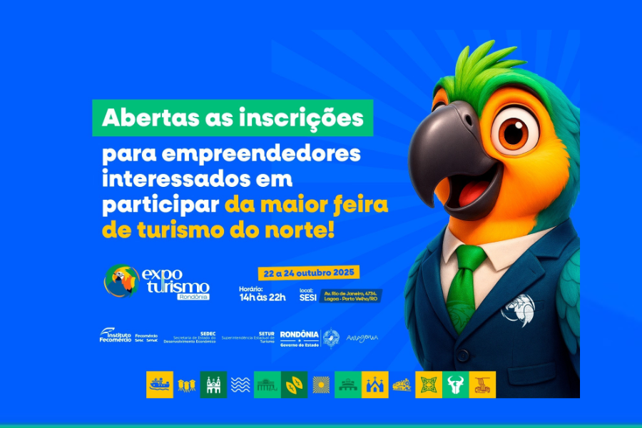 2ª EXPOTURISMO: Inscrições abertas para empreendedores na maior feira de turismo do Norte