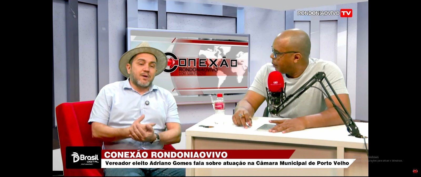 CONEXÃO RONDONIAOVIVO: Vereador Adriano Gomes explica como pretende atuar em Porto Velho