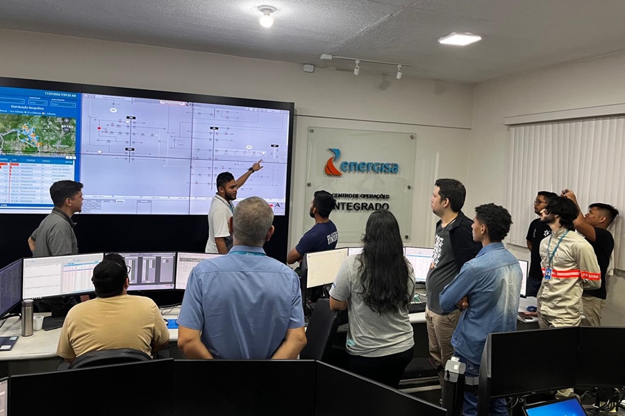 CONHECIMENTO: Acadêmicos de Engenharia Elétrica da Unir visitam Subestação e sede da Energisa