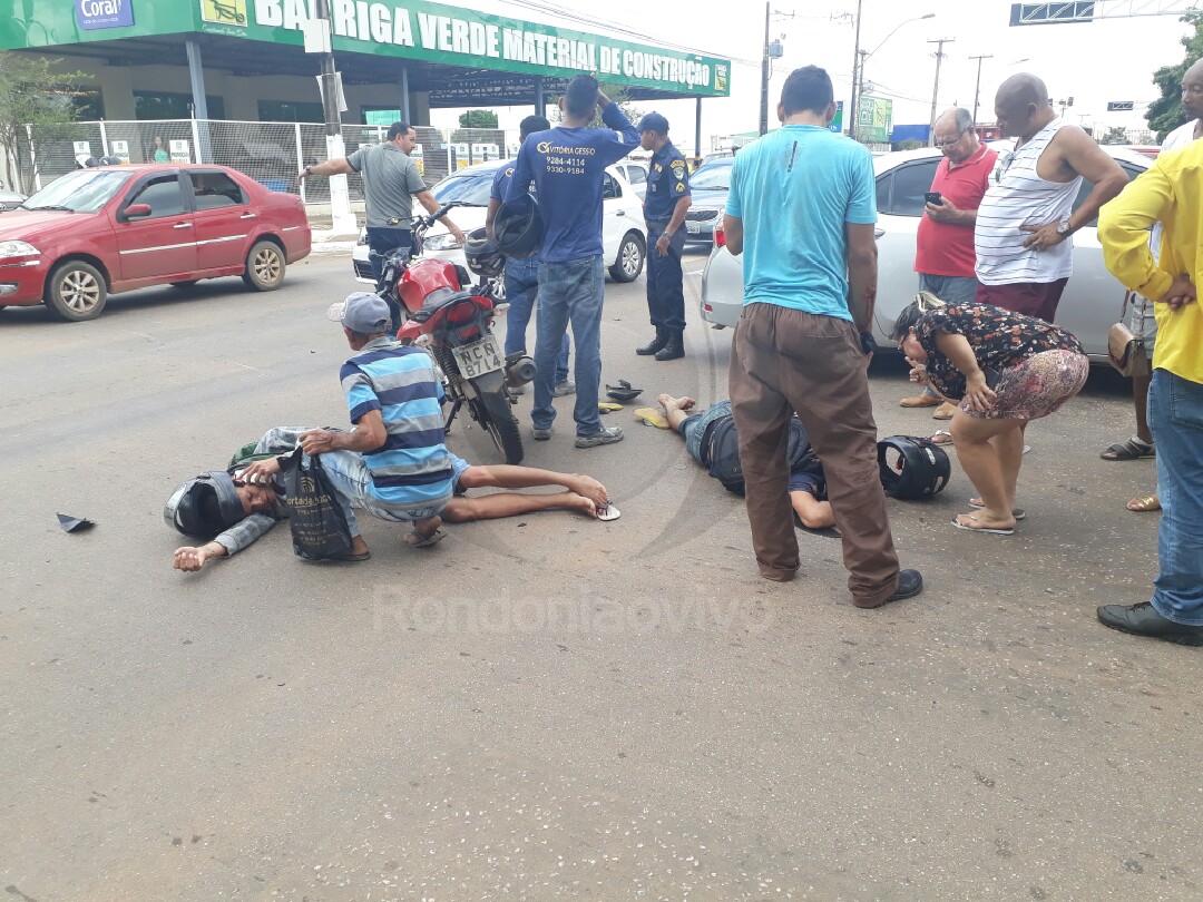 CRUZAMENTO: Motociclista tem membro amputado em gravíssimo acidente com ciclista