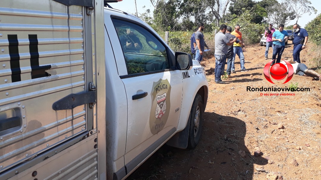 AO VIVO: Corpo de homem amarrado é encontrado com tiro na cabeça