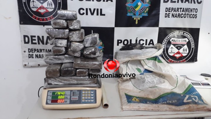 REINCIDENTE: Ex-presidiário é flagrado com cerca de 20 quilos de maconha enterrada