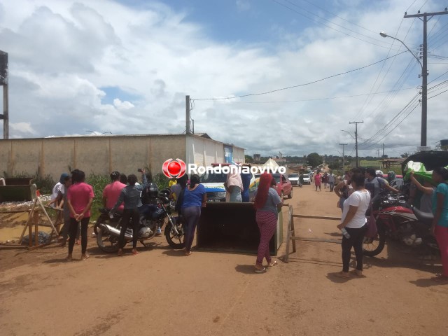 PROTESTO: Familiares de apenados bloqueiam via de acesso a presídios da capital