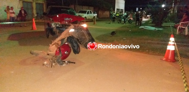 NA LESTE: Entregador de água morre em grave colisão frontal com carro