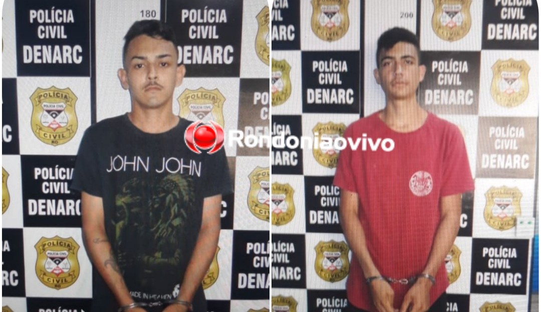 INVESTIGAÇÃO: Policiais civis prendem dupla que mantinha boca de fumo na região Central