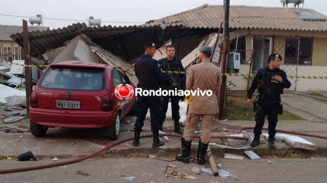 VÍDEO: Residência explode, mata idoso e deixa outras duas pessoas feridas