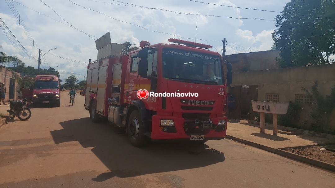 AO VIVO: Residência é destruída por incêndio na zona Leste da capital