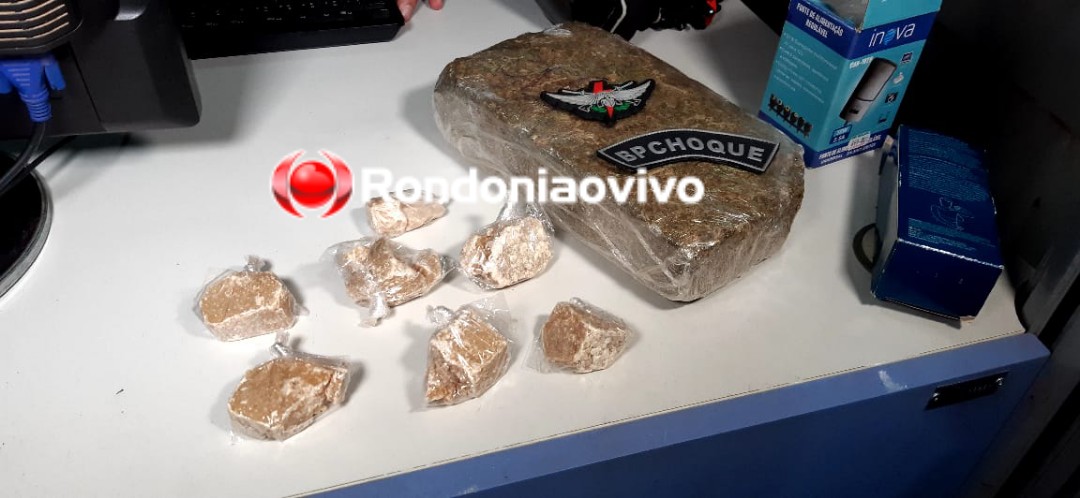 TRÊS PRESOS: Casal flagrado com um quilo de maconha Skunk entrega dono da droga 