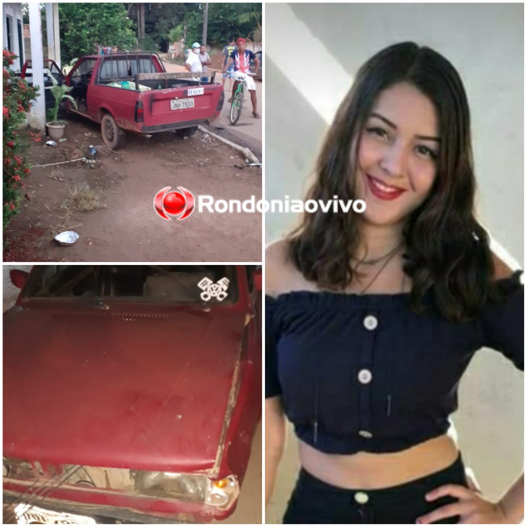 TRAGÉDIA: Carro invade residência e mata adolescente atropelada