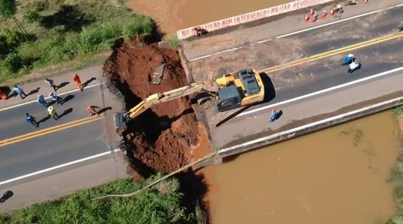 AMANHÃ LIBERA: Meia pista poderá ser liberada amanhã na BR-364 segundo o Dnit