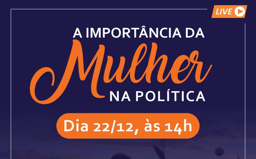 EVENTO AO VIVO: Solidariedade debate a importância da mulher na política nesta terça