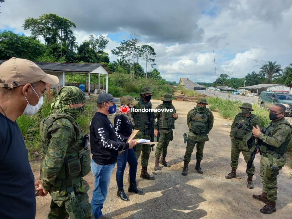 HÓRUS:  PC e PM realizam operação contra o tráfico de drogas em distritos de Porto Velho