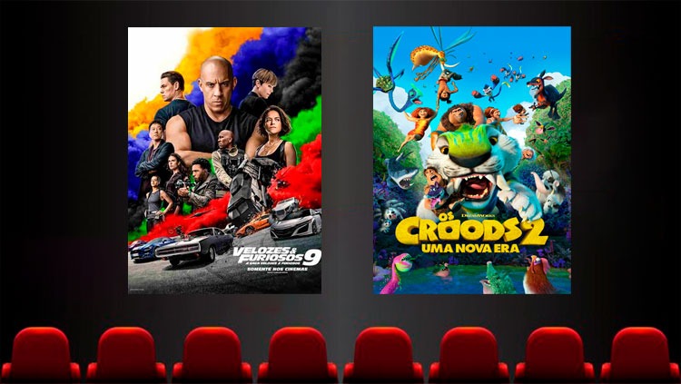 CINE VENEZA: A criançada poderá assistir ‘Os Croods 2’ neste final de semana; para os adultos tem Velozes e Furiosos