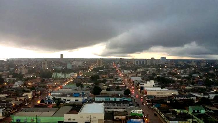 PREVISÃO DO TEMPO: Sipam prevê chuva com temporal nesta terça-feira (28) em Rondônia