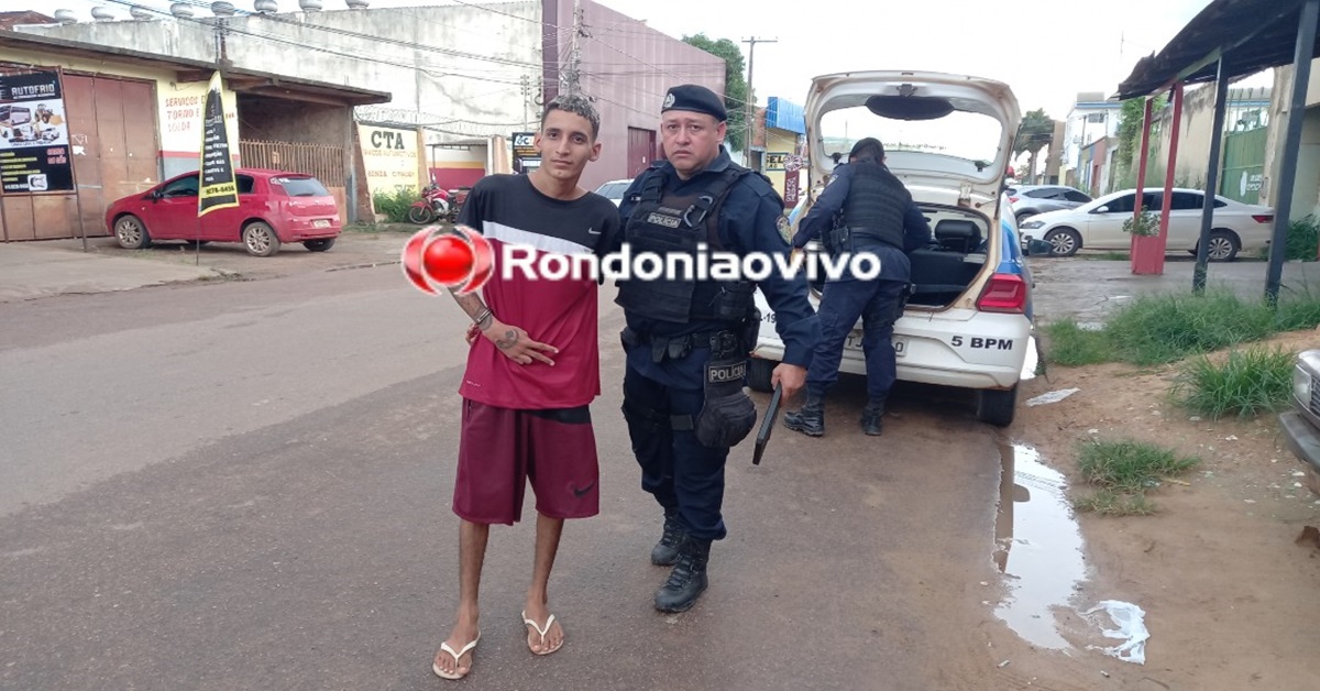 VULGO 'SINTONIA': Criminoso que matou jovem por causa de barulho de moto é preso pela PM