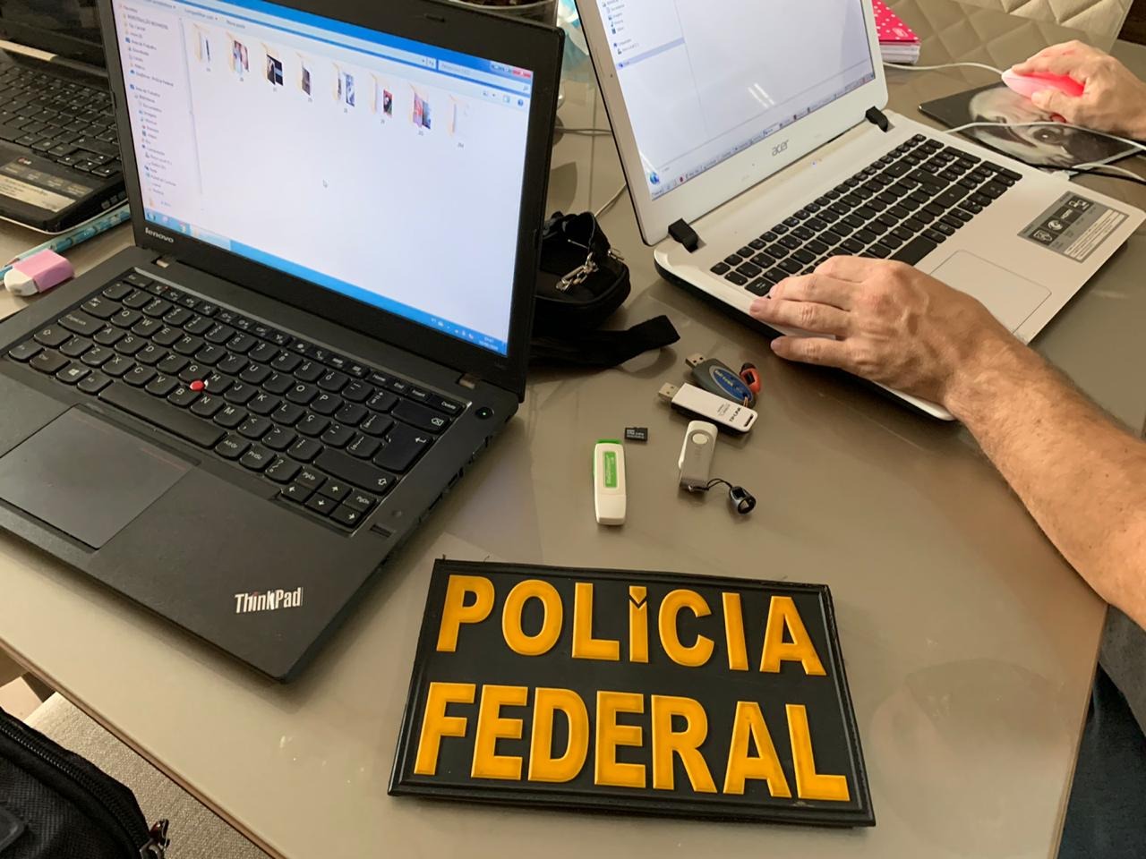 DIRTYBOX: PF faz operação contra divulgação de imagens de exploração infantil na internet