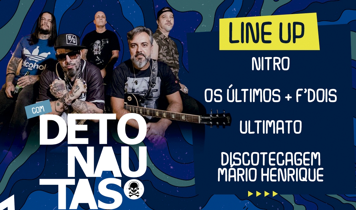 Festival Casarão: Confira os ganhadores dos ingressos para o Show da banda Detonautas 