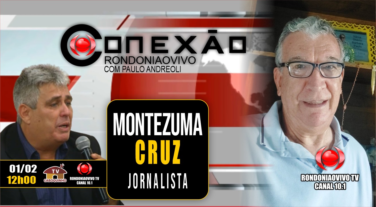 ASSISTA: Entrevista no Conexão com Montezuma Cruz, jornalista